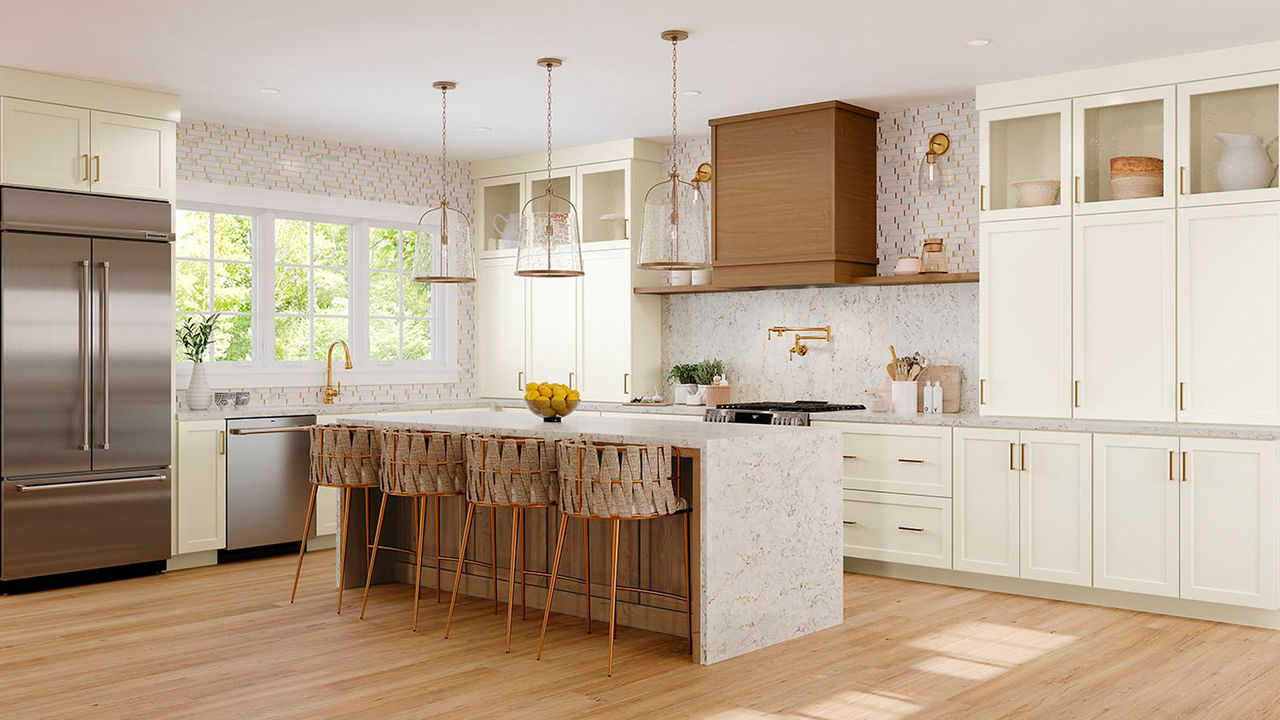  Breckenridge in Painted Vanilla and Cherry Amber 