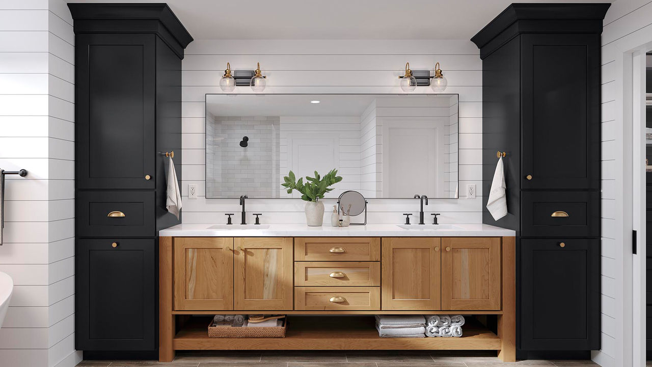  Mission in Painted Black and Cherry Amber