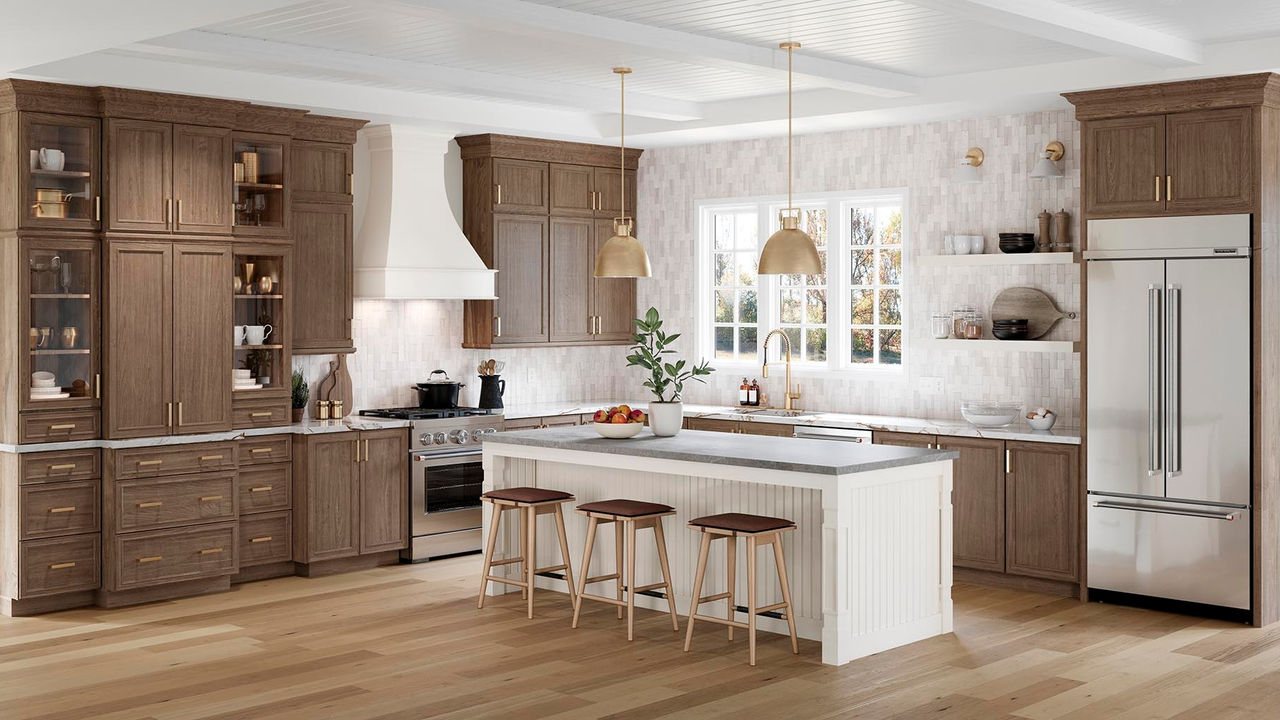 Irvington in Cherry Clove and Painted Vanilla