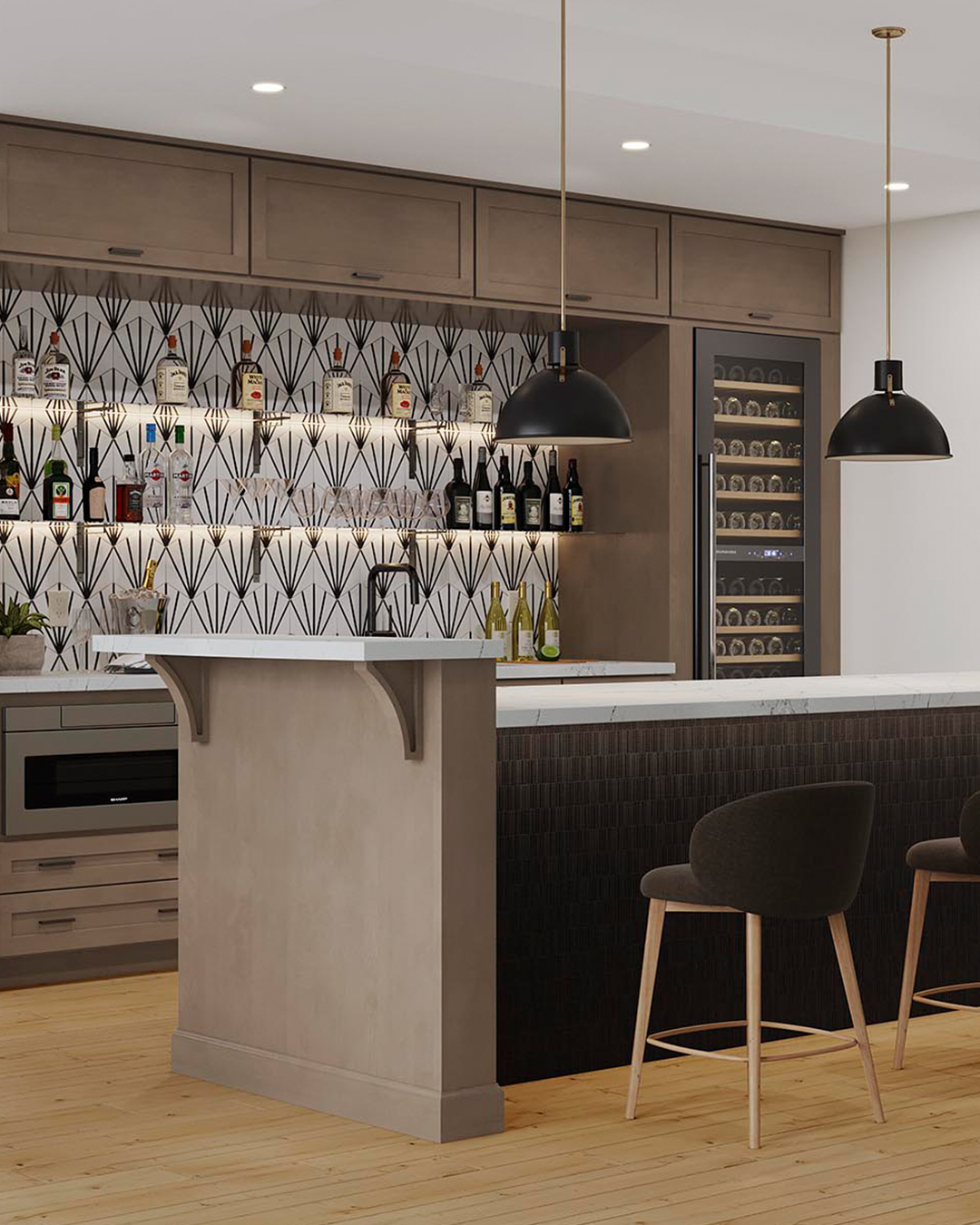 Breckenridge in Maple Latte