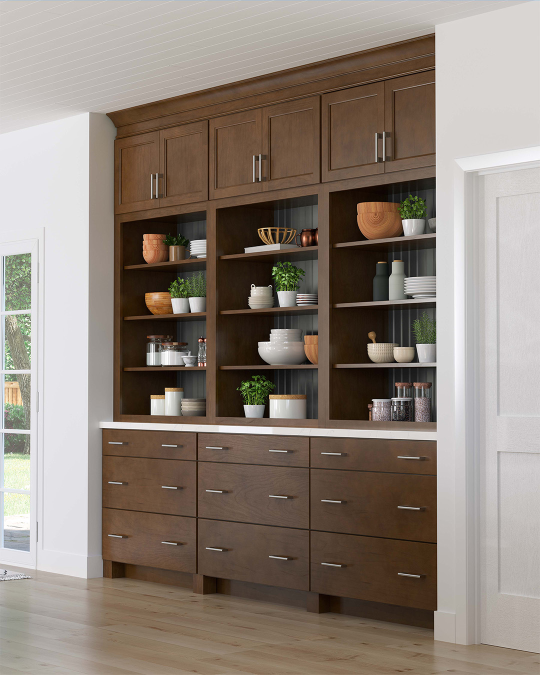 Maple Truffle Kitchen Cabinets