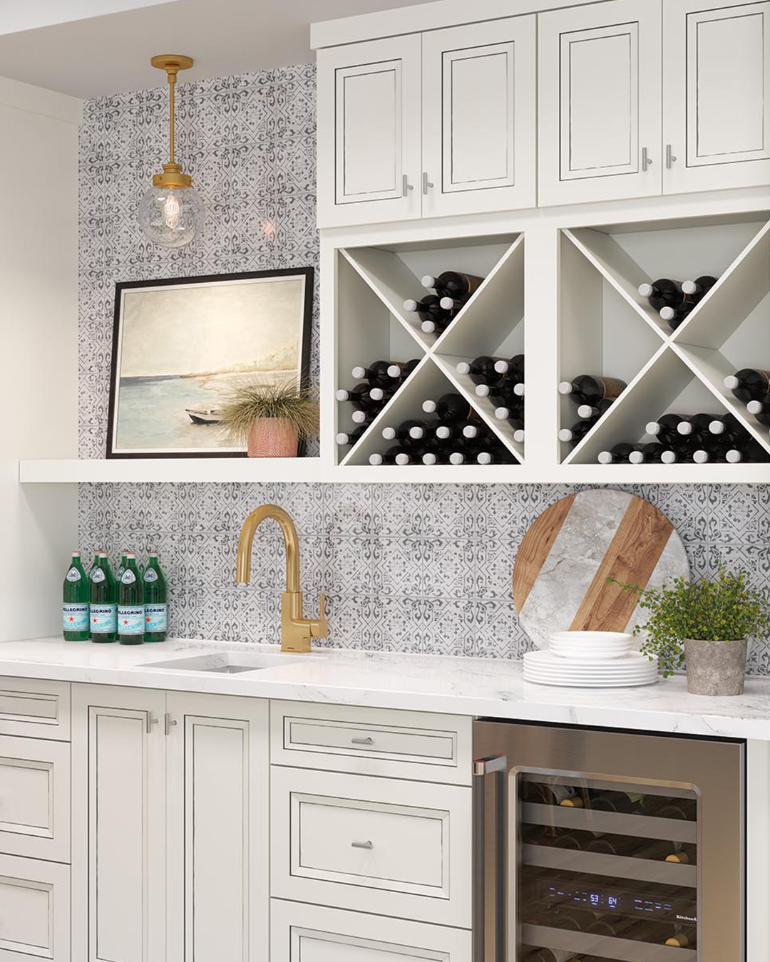 Warren in Painted Pewter Glaze