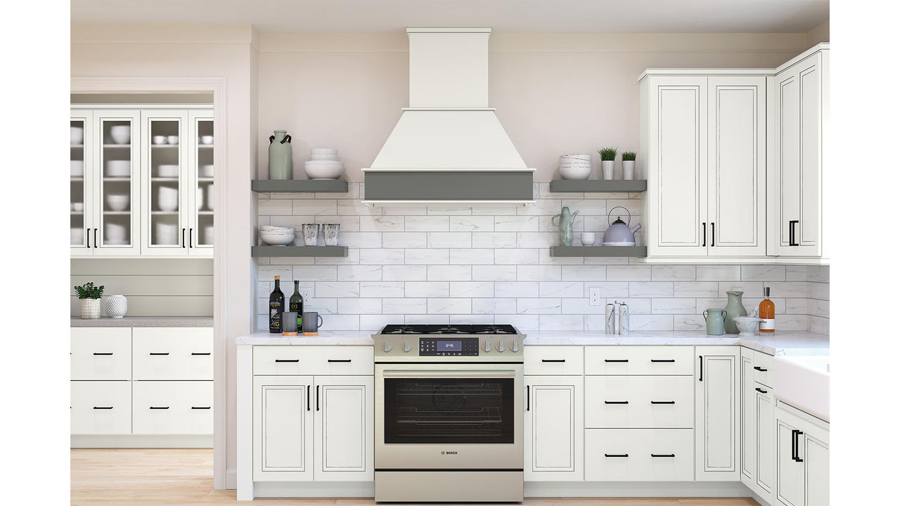 Warren in Painted Pewter Glaze and Painted Boulder