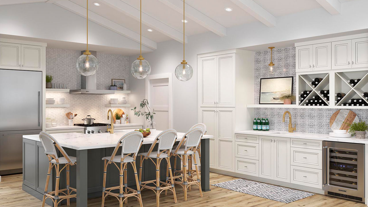  Warren in Painted Pewter Glaze and Painted Boulder