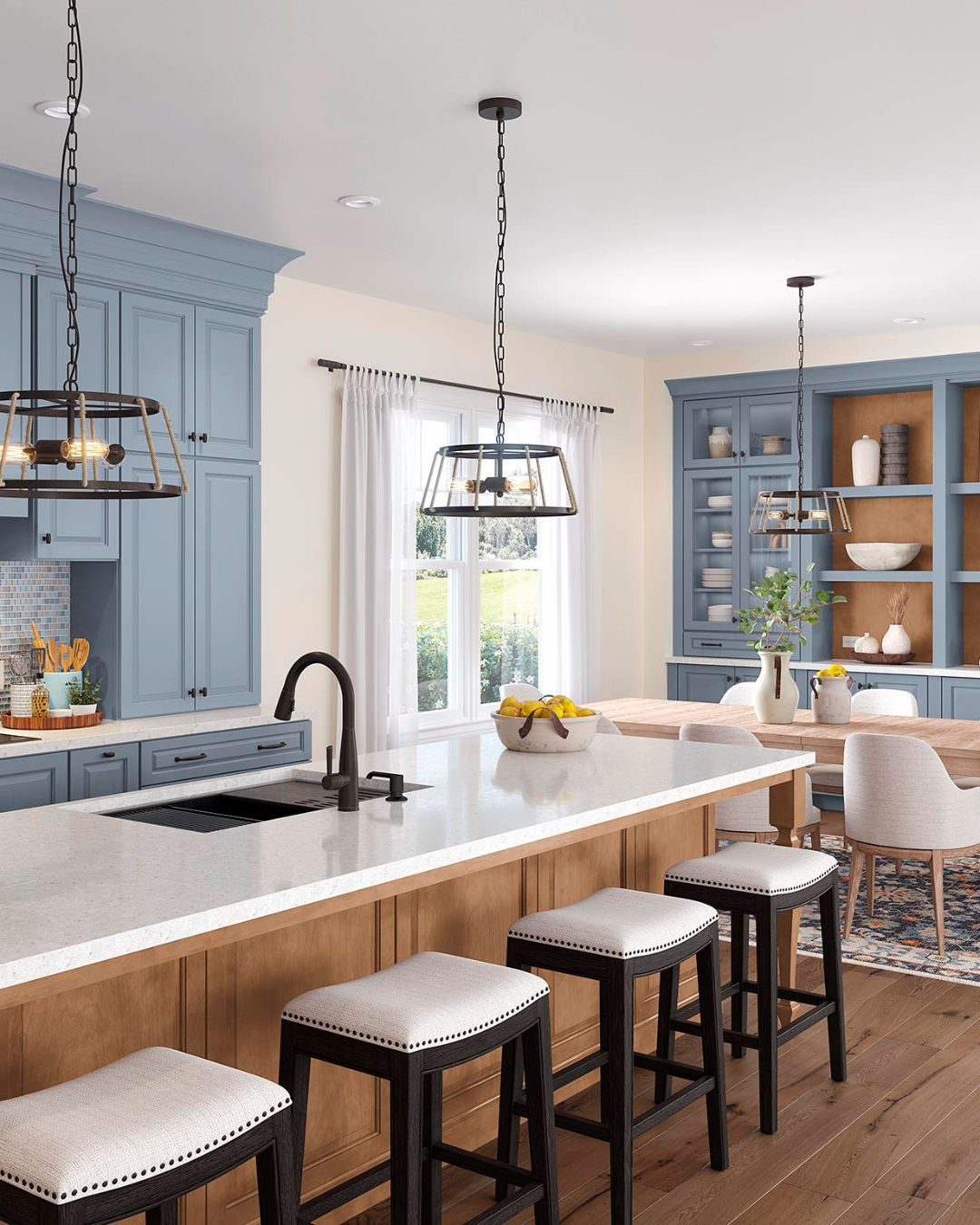 Painted Mist Kitchen