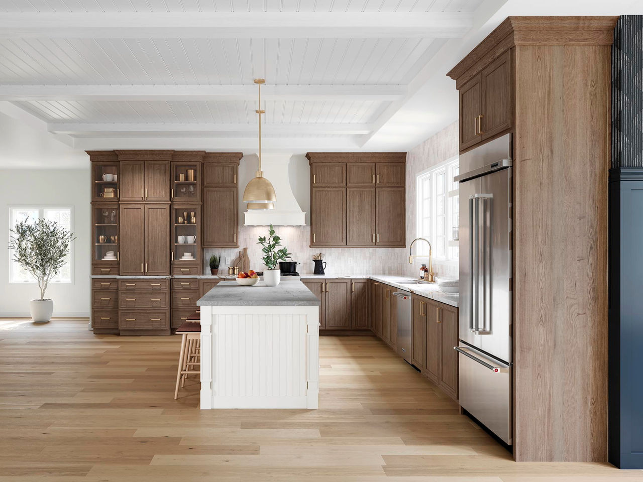 Irvington Cherry Clove Kitchen